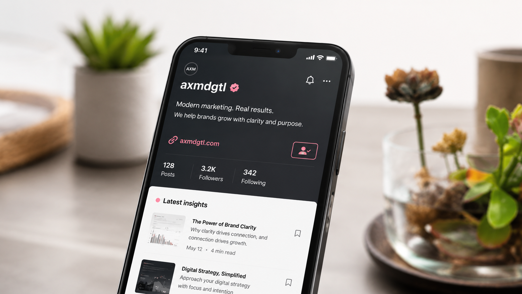 Social content visual
