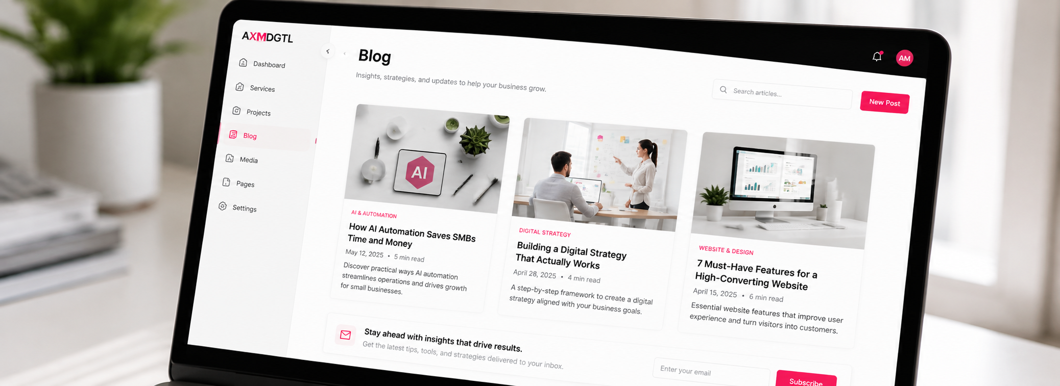 Website and SEO visual